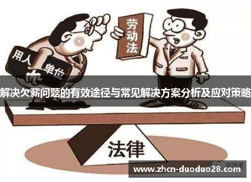 解决欠薪问题的有效途径与常见解决方案分析及应对策略
